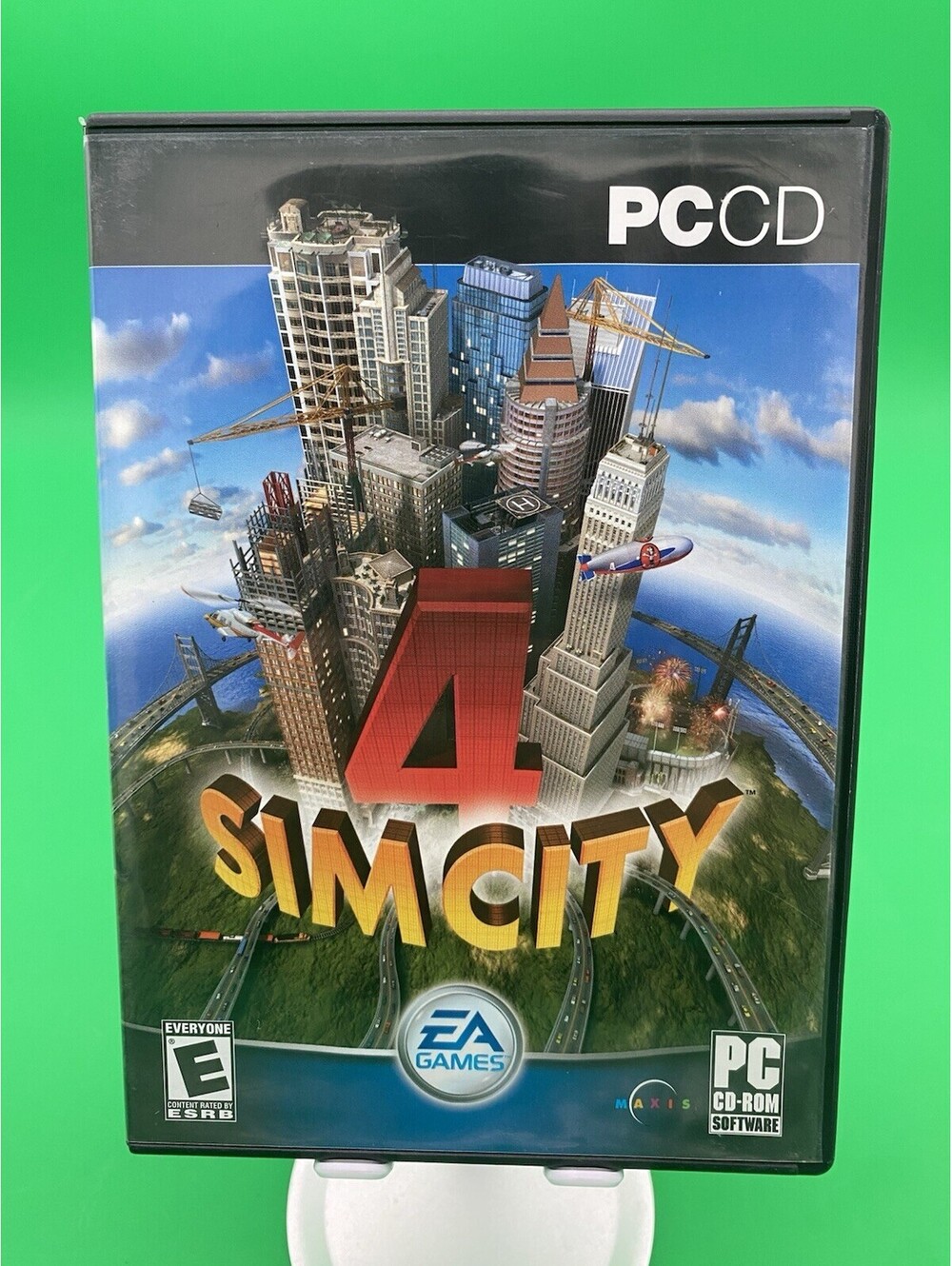 Sim City 4 PC Video Game - Disc 1, Key & Case Only - 2003 EA Games